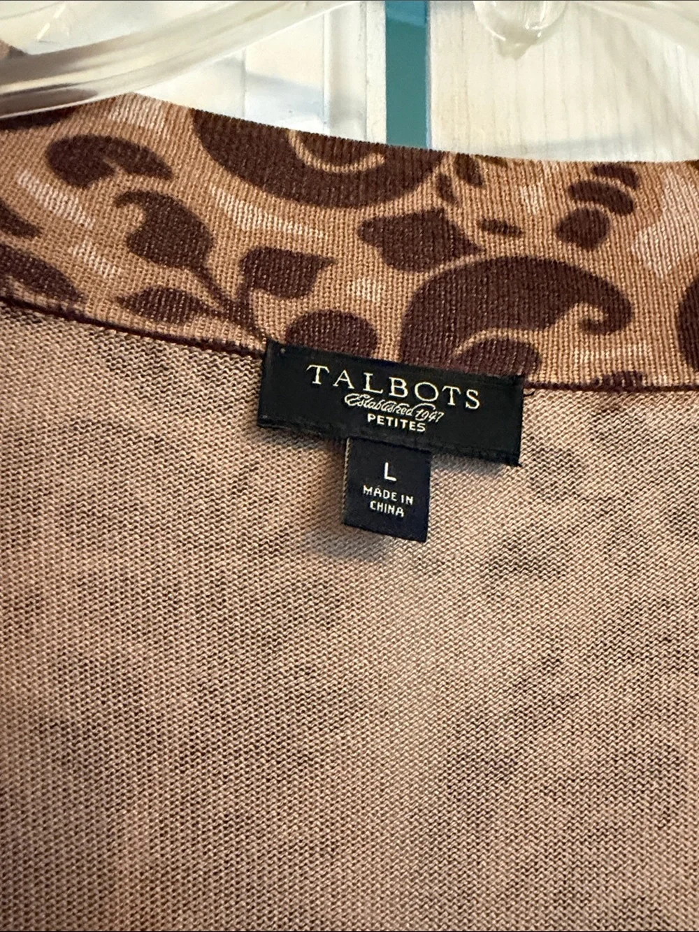 Talbots lightweight knit